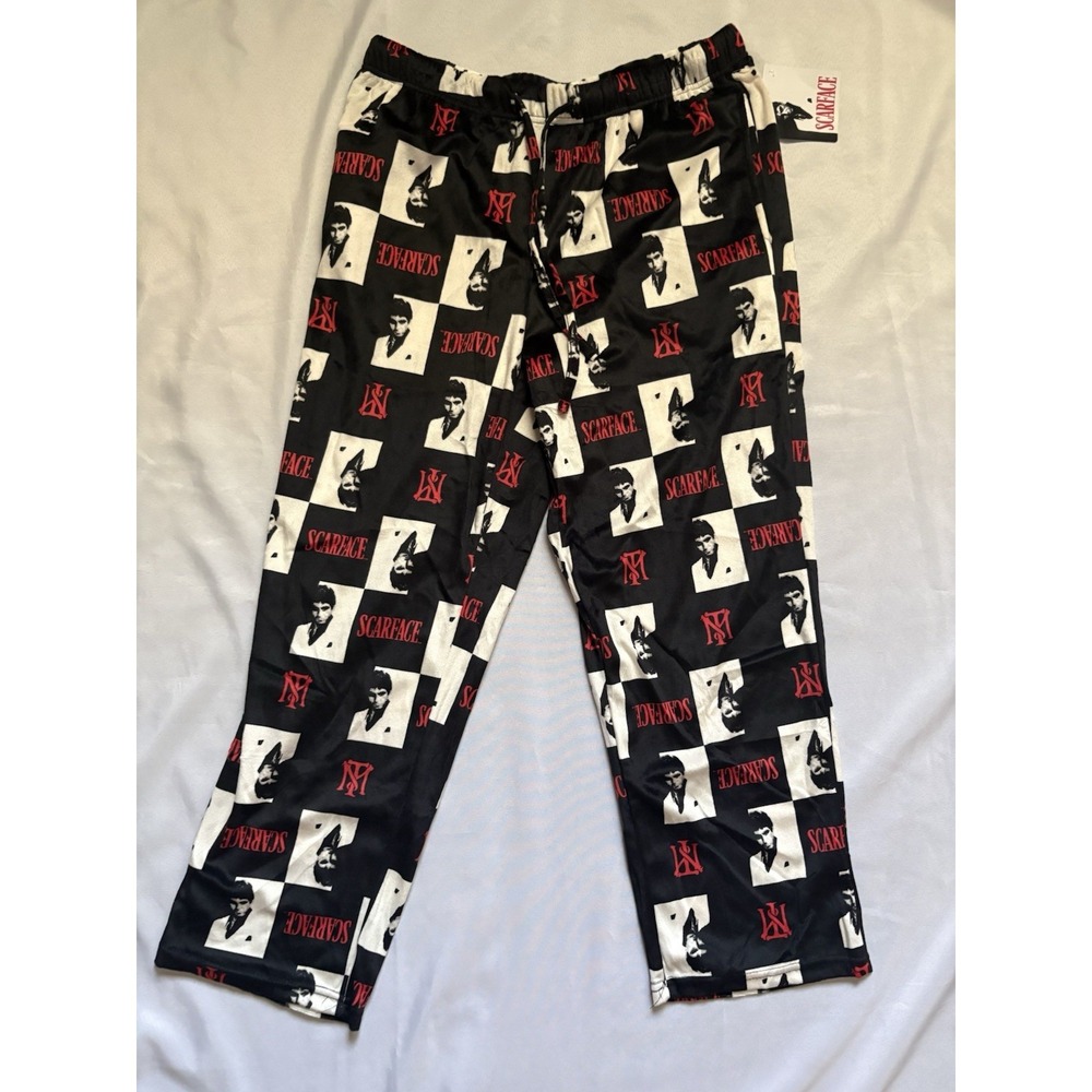 NEW Scarface Lounging Pajama Pants Size XLArge Scarface Pajama Scarface Pants